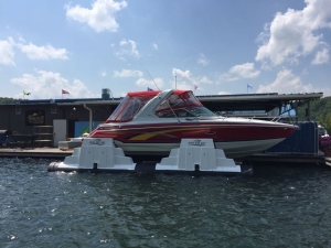 Boat Lift Installation at Lake Cumberland Kentucky